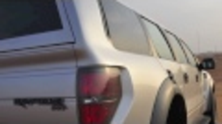 This is the six-door Ford Raptor limo